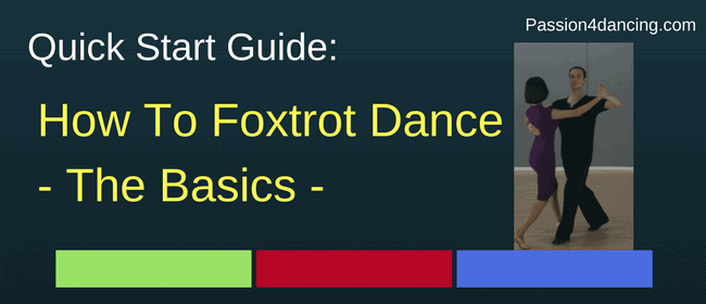 Passos de Foxtrot para principiantes
