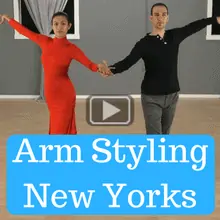 Arm styling for new yorkers in Rumba