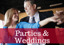 parties and weddings