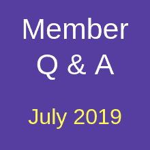 July 2019 Q&A