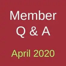 April Q&A