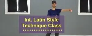 Latin Technique Class